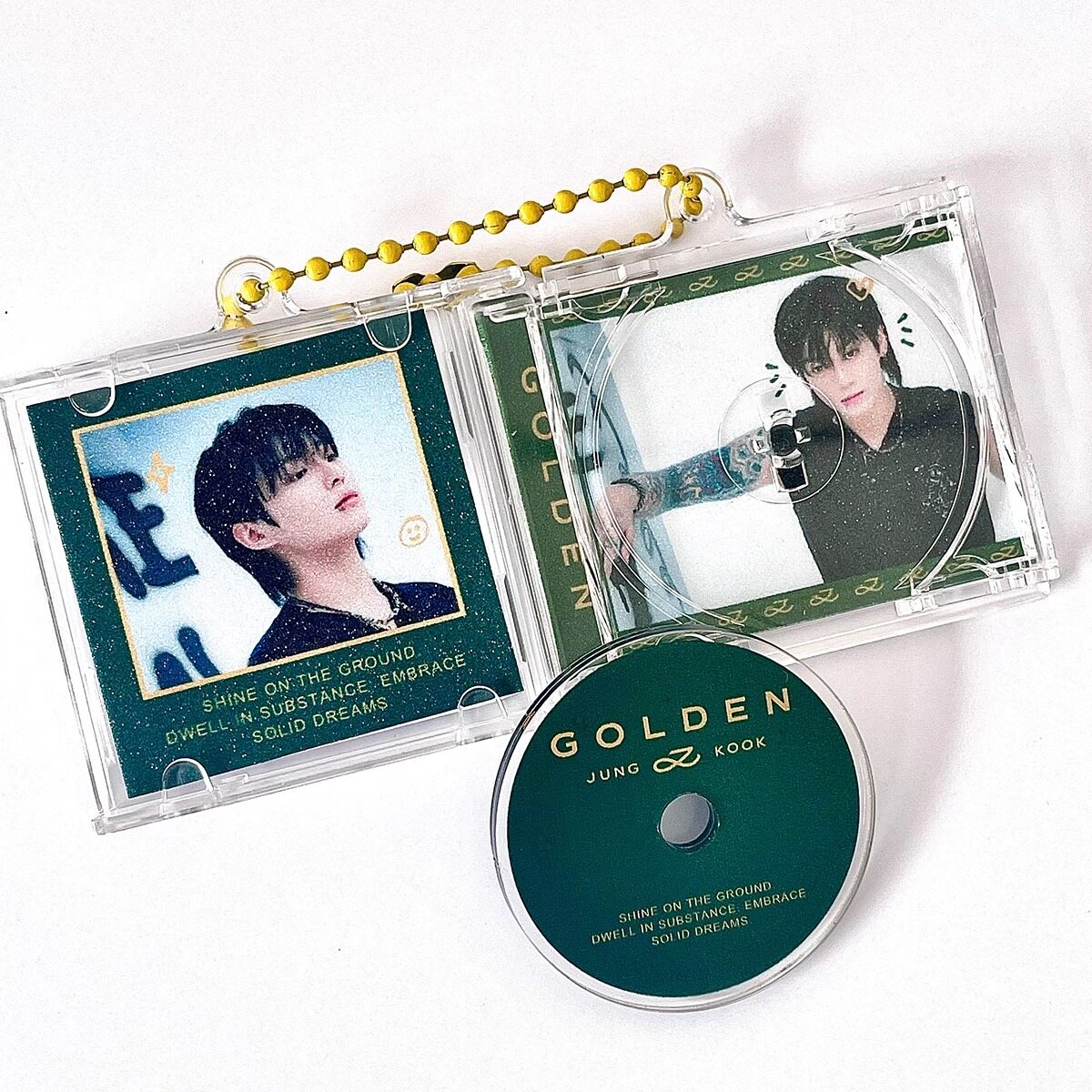 BTS Jung kook アクリルフォトアルバムキーホルダー BTS♡SUGA✰JUNG