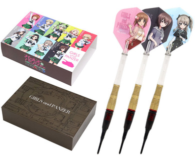 ガールズ&パンツァー 戦車道大作戦！ダーツセット 隊長チーム ガールズ