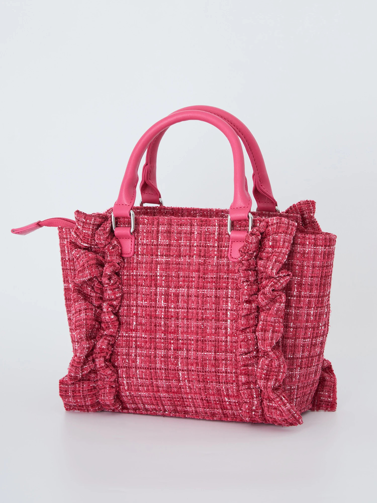 痛バ再販】確定ファンサのおまじないツイードBag 小 - Ank Rouge(アン