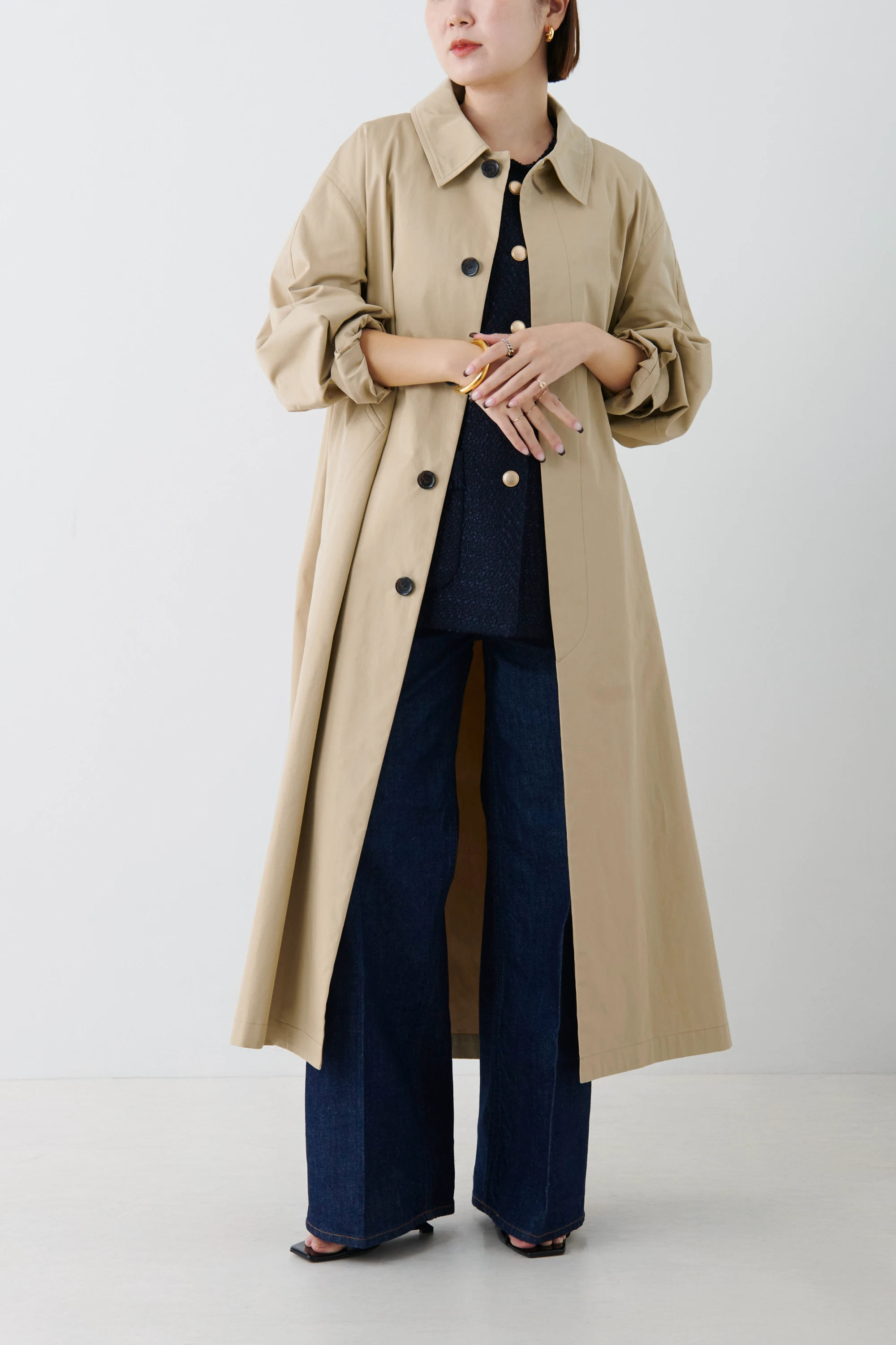 STATE OF MIND（ステートオブマインド）｜soutien collar coatアイテム