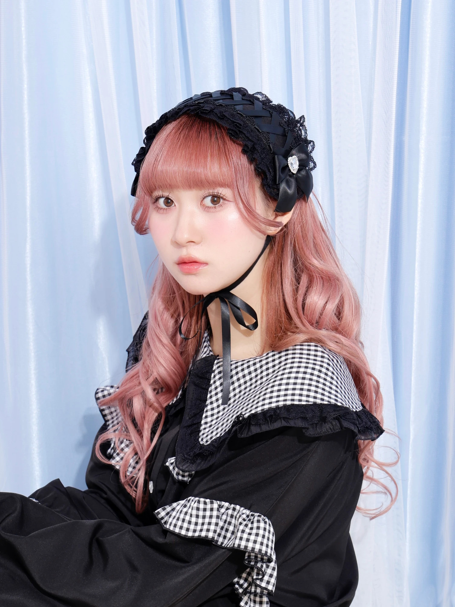 キラキラハートビジューヘッドドレス（アクセサリー｜オフホワイト