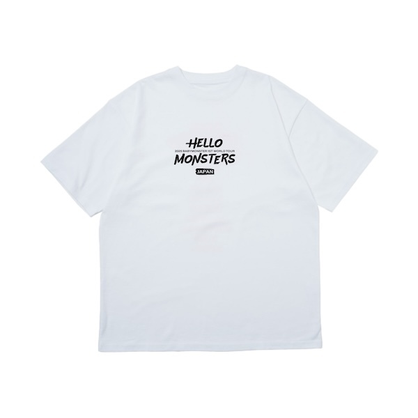 BABYMONSTER ベースボールシャツ WHITE BABYMONSTER ベースボール