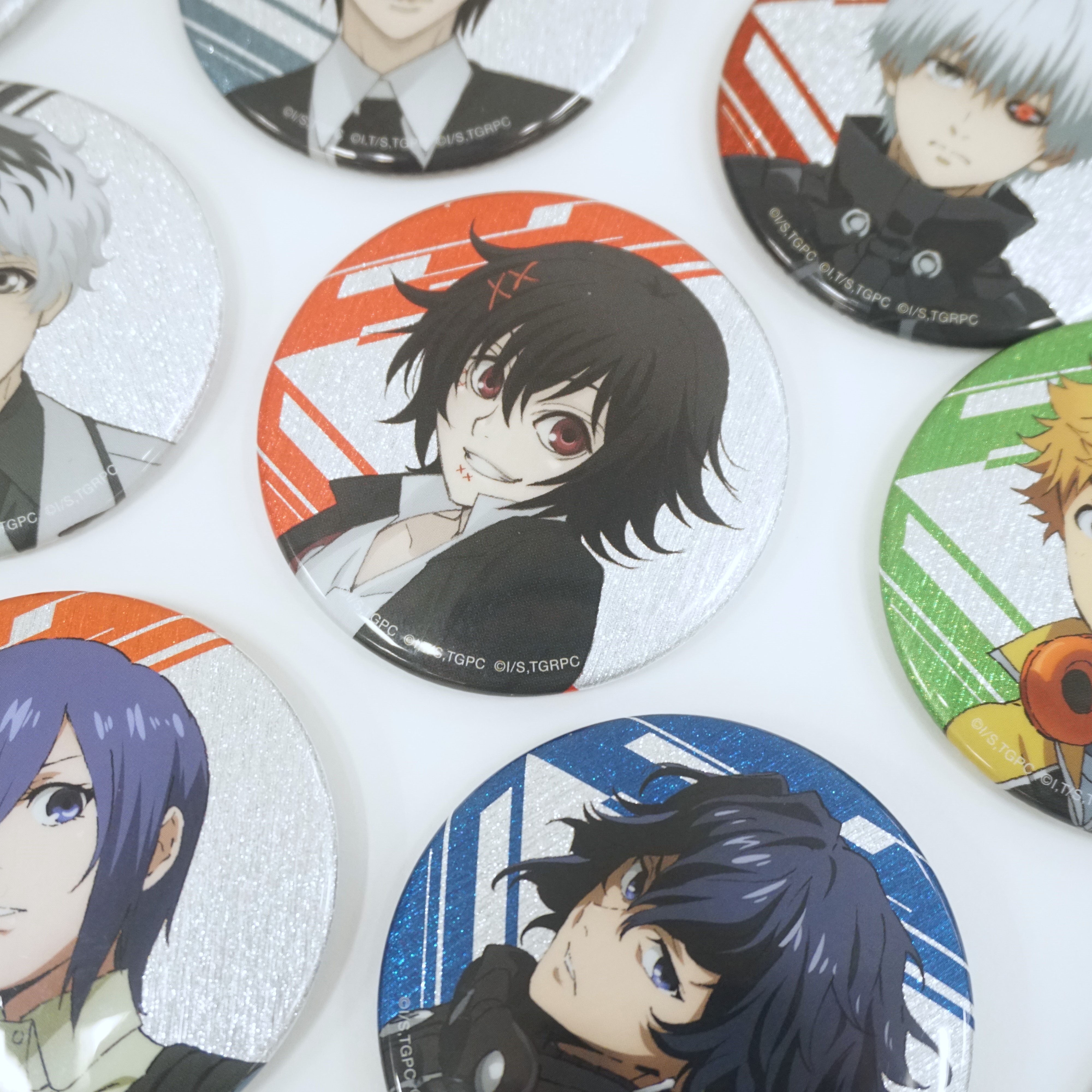 東京喰種 fes 缶バッジ 非売品 金木 旧多 有馬 2025年最新】有馬貴将缶