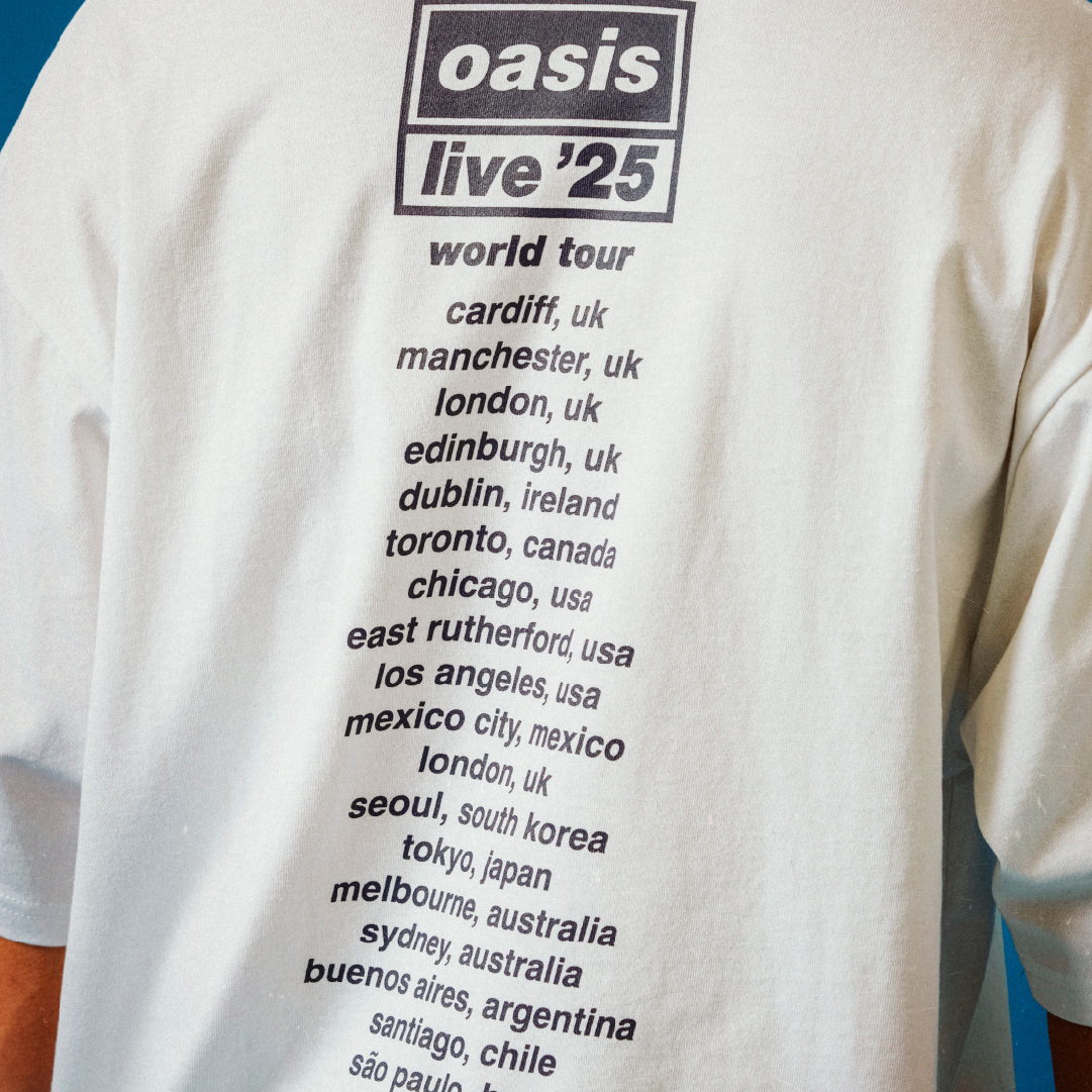 Tシャツ Photo 【UKデザイン】 White | Oasis Live '25 JAPAN Official