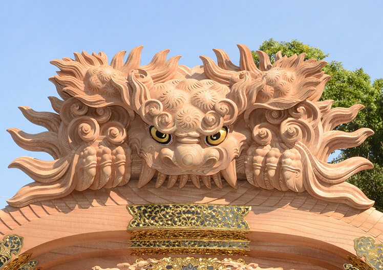 地車 だんじり 上地車 上だんじり 獅噛み 獅子噛み 鬼熊 鬼板