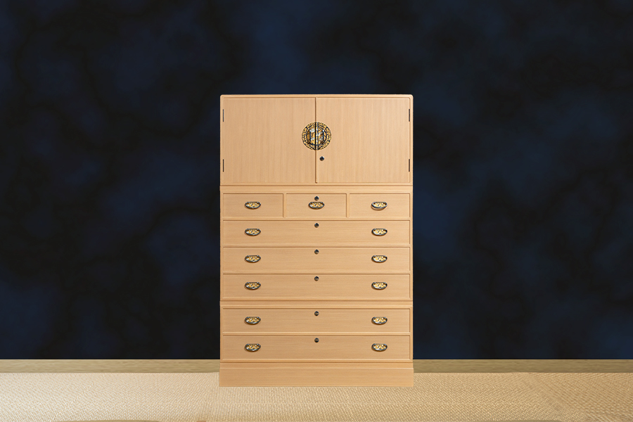 賀茂桐箪笥 通産大臣指定伝統的工芸品 賀茂桐箪笥 通産大臣指定