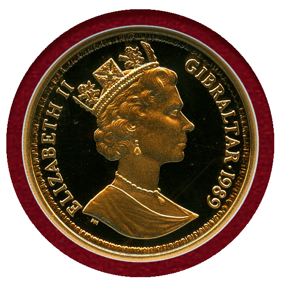 JCC | ジャパンコインキャビネット / 英領ジブラルタル 1989年 2ポンド