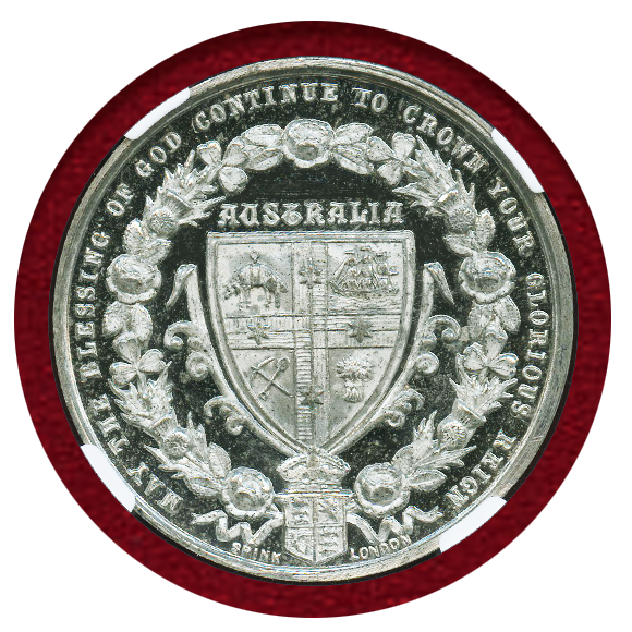 イギリス 1897 WMメダル 即位60年 王位継承 ヴィクトリア