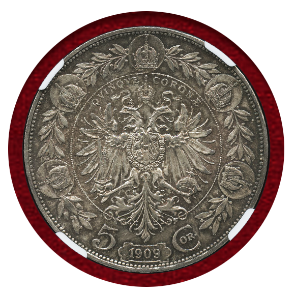 オーストリア帝国 硬貨 古銭 フランツ・ヨーゼフ 1 世 1881年 クラウン