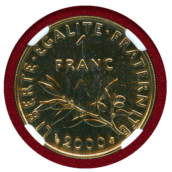 JCC | ジャパンコインキャビネット / 【SOLD】フランス 2000年 フラン