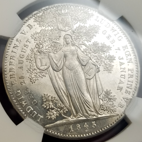 JCC | ジャパンコインキャビネット / ドイツ バイエルン 1845年 2