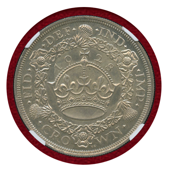 JCC | ジャパンコインキャビネット / イギリス 1928年 クラウン 銀貨