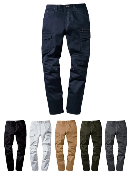 Jawin】 52702 ストレッチノータックカーゴパンツ [秋冬]※SLIM FIT