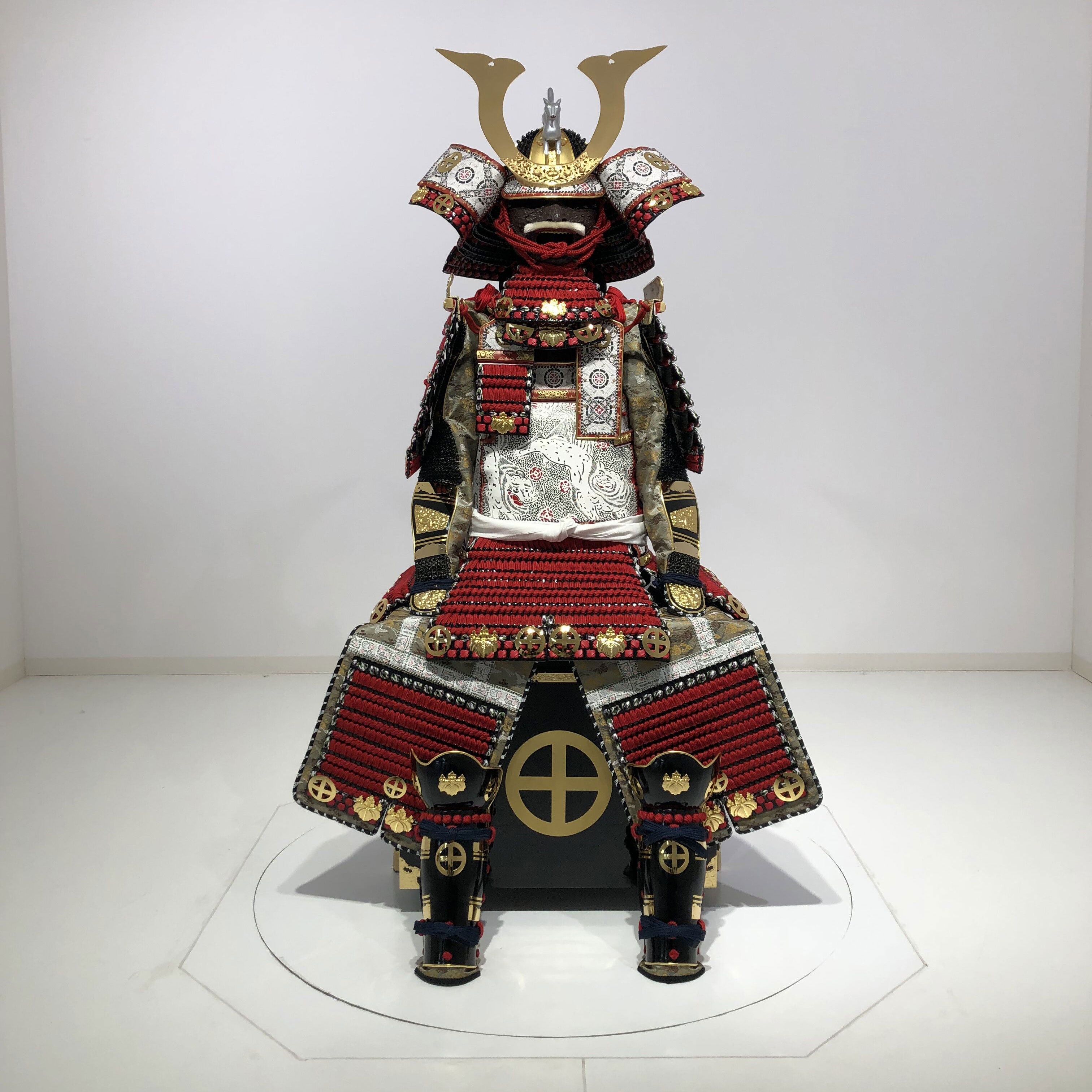 O-003】赤糸威本大札大鎧 – JAPAN ICHIBAN E-SHOP