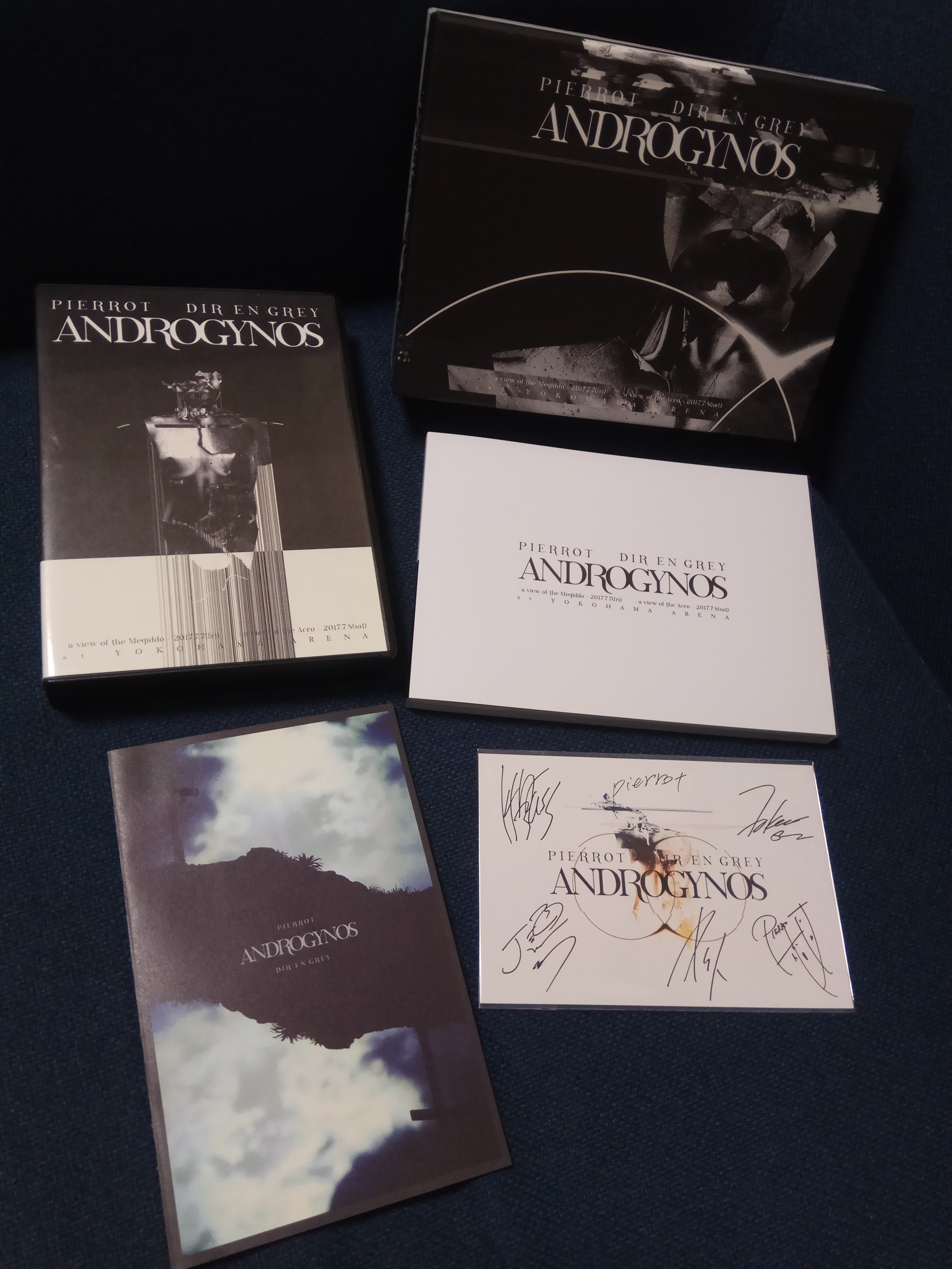 PIERROT, DIR EN GREY ANDROGYNOS Blu-ray ANDV008_AG-