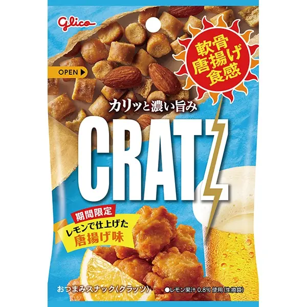 Glico Cratz Fried Chicken Flavored with Lemon (江崎グリコ 【限定