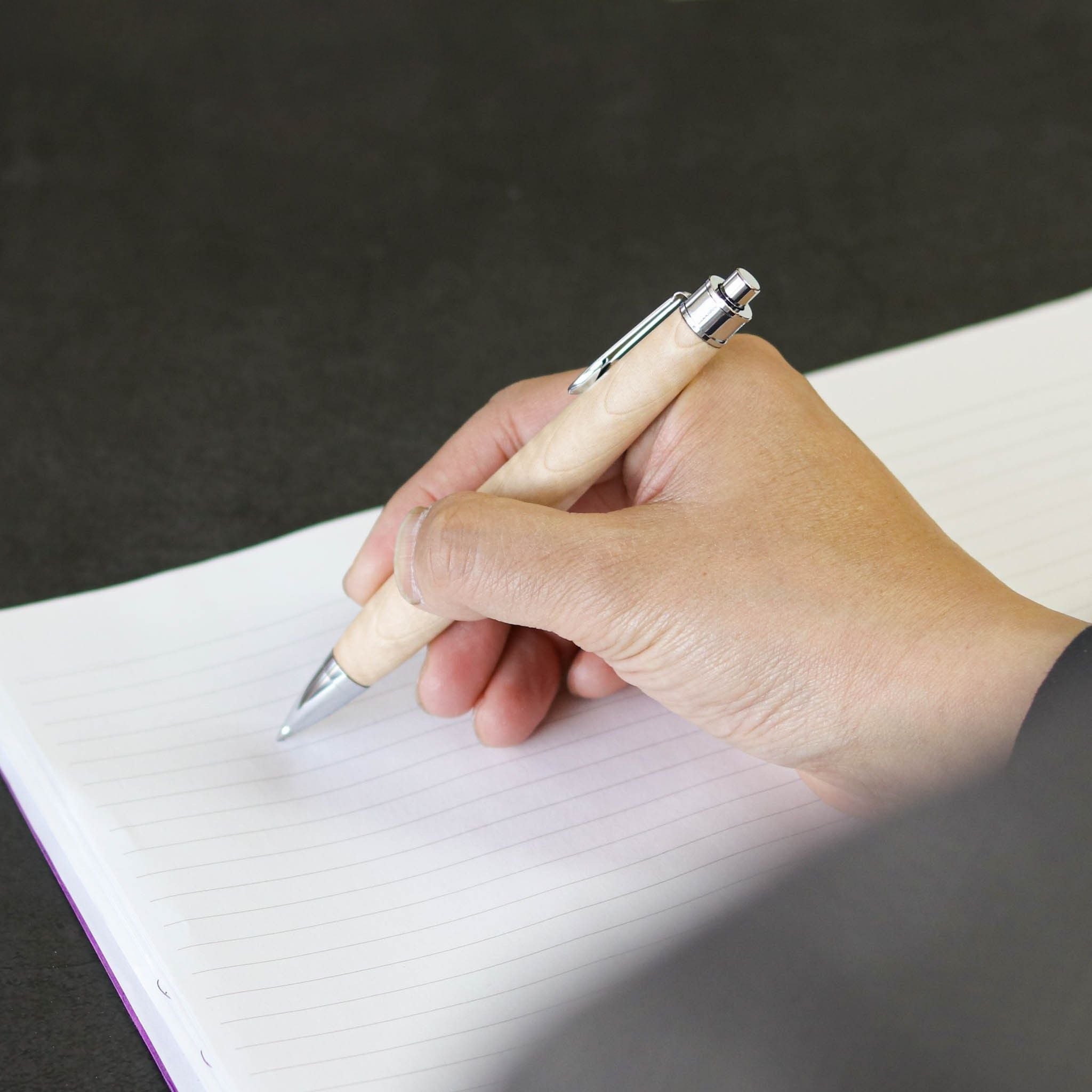 木軸ペン | 国産木 栃 トチ | 芯0.5mm | 木軸ペン