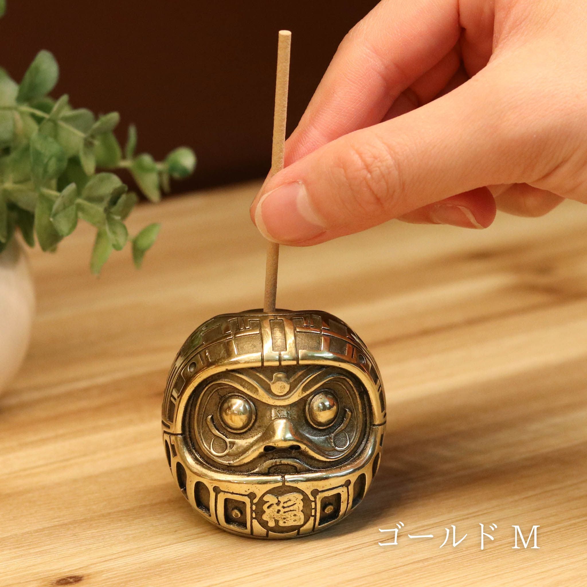 青銅製 鹿に乗る福禄寿 宝珠香炉 青銅製 鹿に乗る福禄寿 宝珠香炉