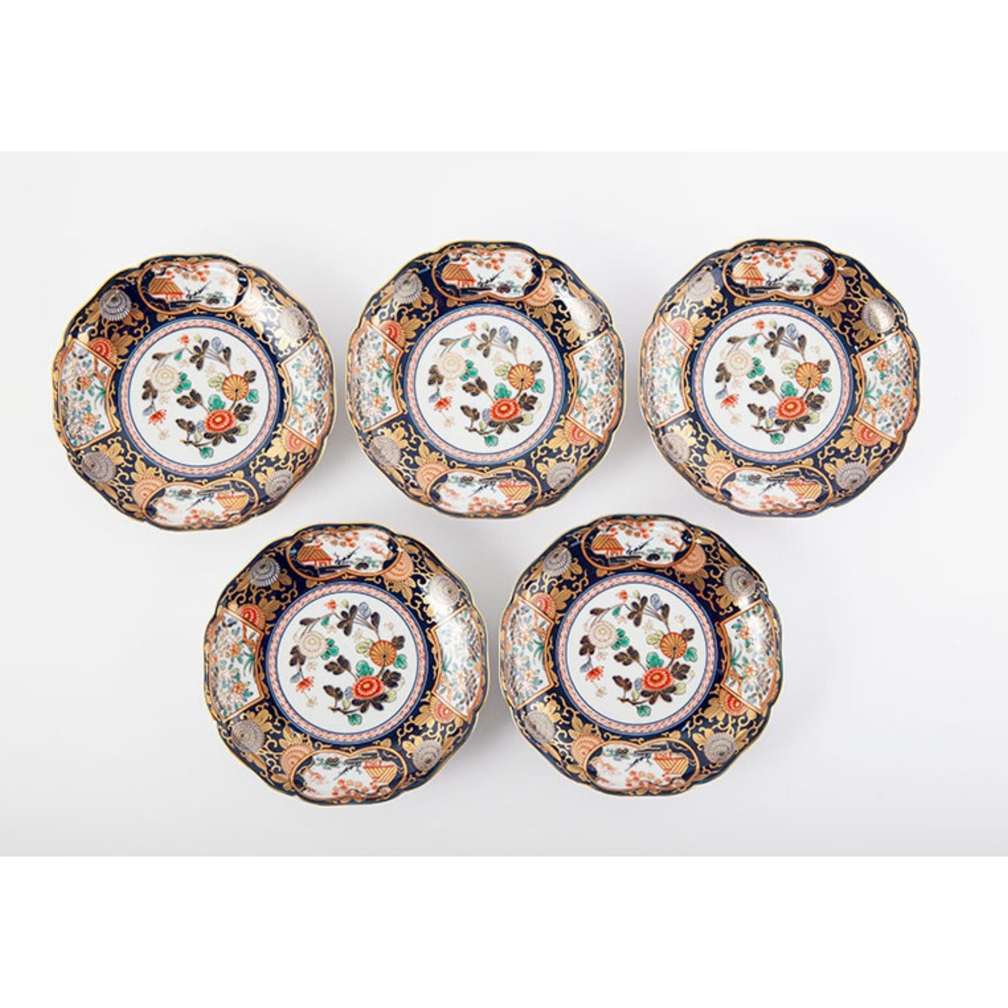 古伊万里 大明成化年製在銘 猪口 覗 21客 高さ4㎝ P 古伊万里 大明成化