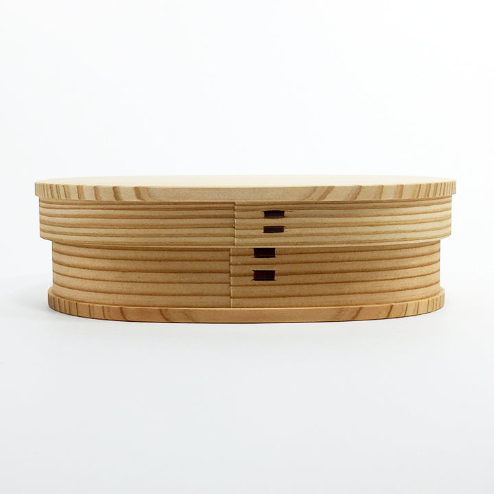 大館曲げわっぱ 弁当箱 | 秋田杉 | 小判 (小) | 大館工芸社