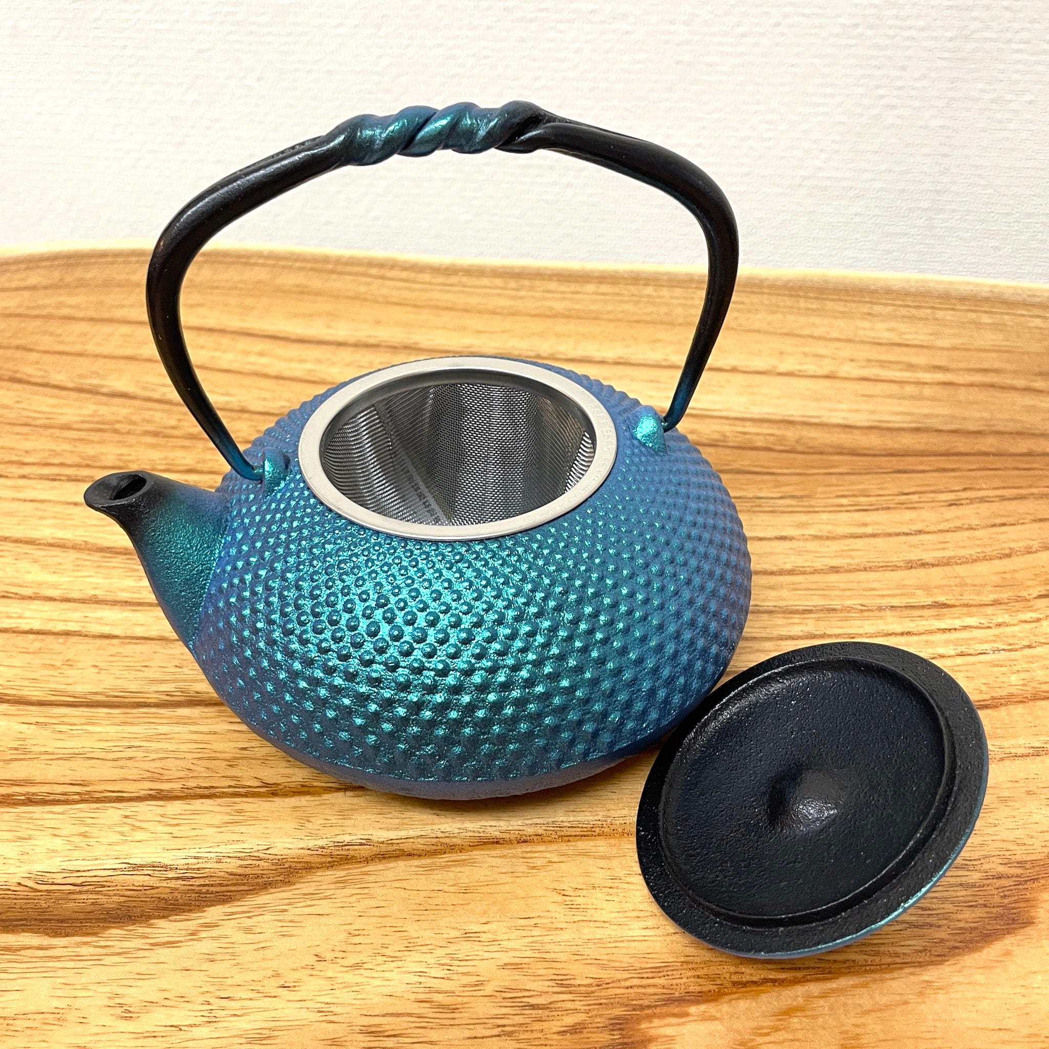 南部鉄器 小鉄瓶 急須 | アラレ 0.5L | 翠 | 及富