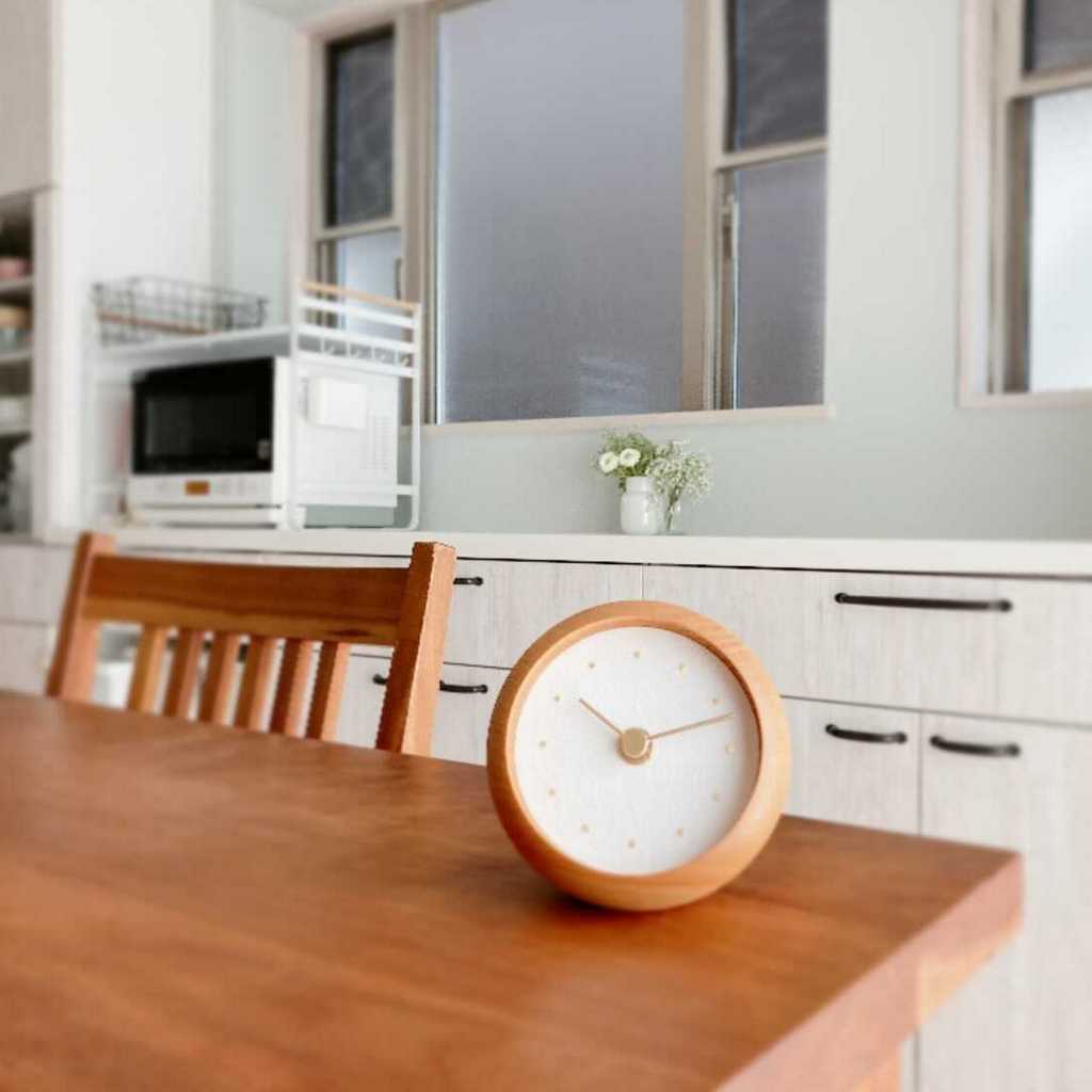 置時計 | こないろ | 水晶 | 選べる木枠3種 | シーブレーン