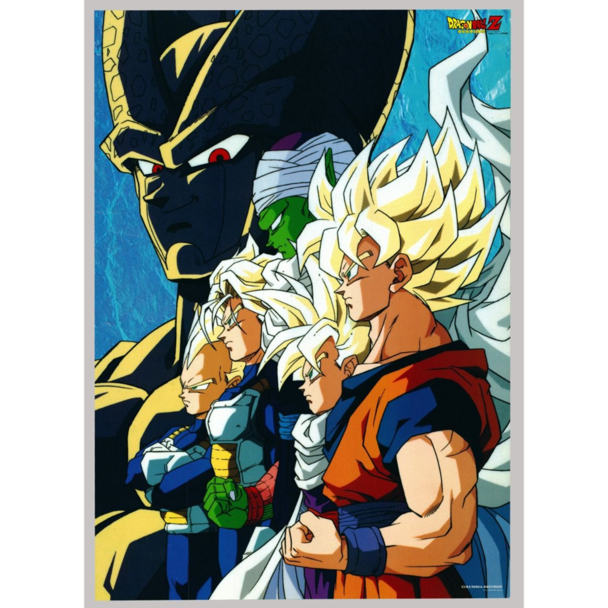 Original Dragon Ball Z Anime Poster