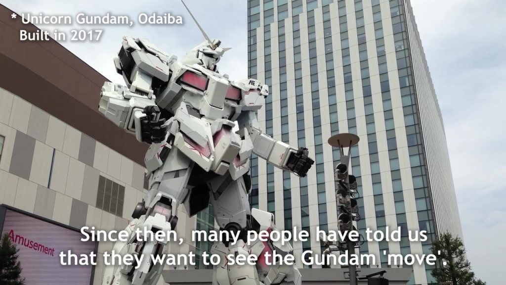 A Full-Scale Moving Gundam Comes to Life at Gundam Factory Yokohama