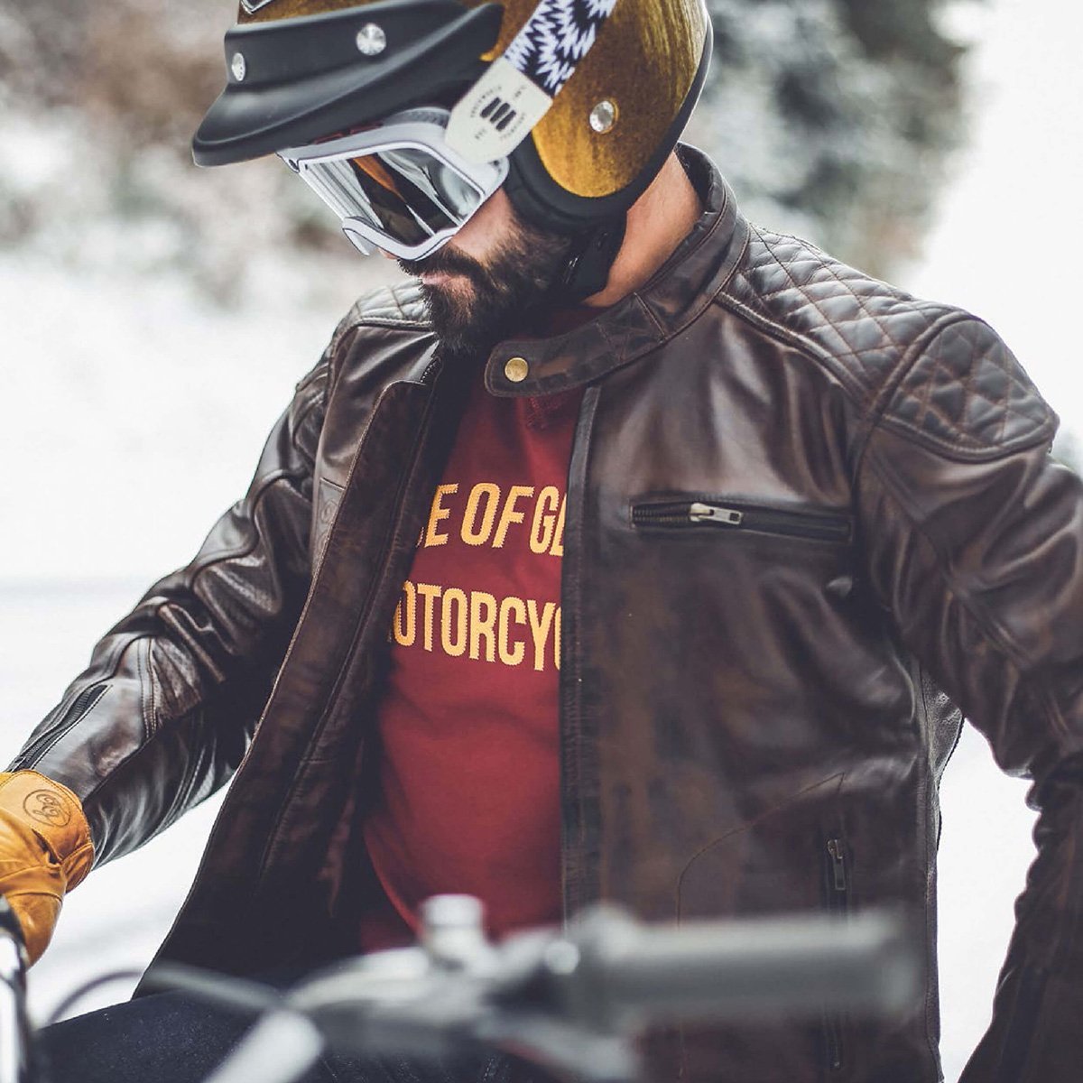 試着無料】エイジオブグローリー ローグ - バイク レザー ジャケット