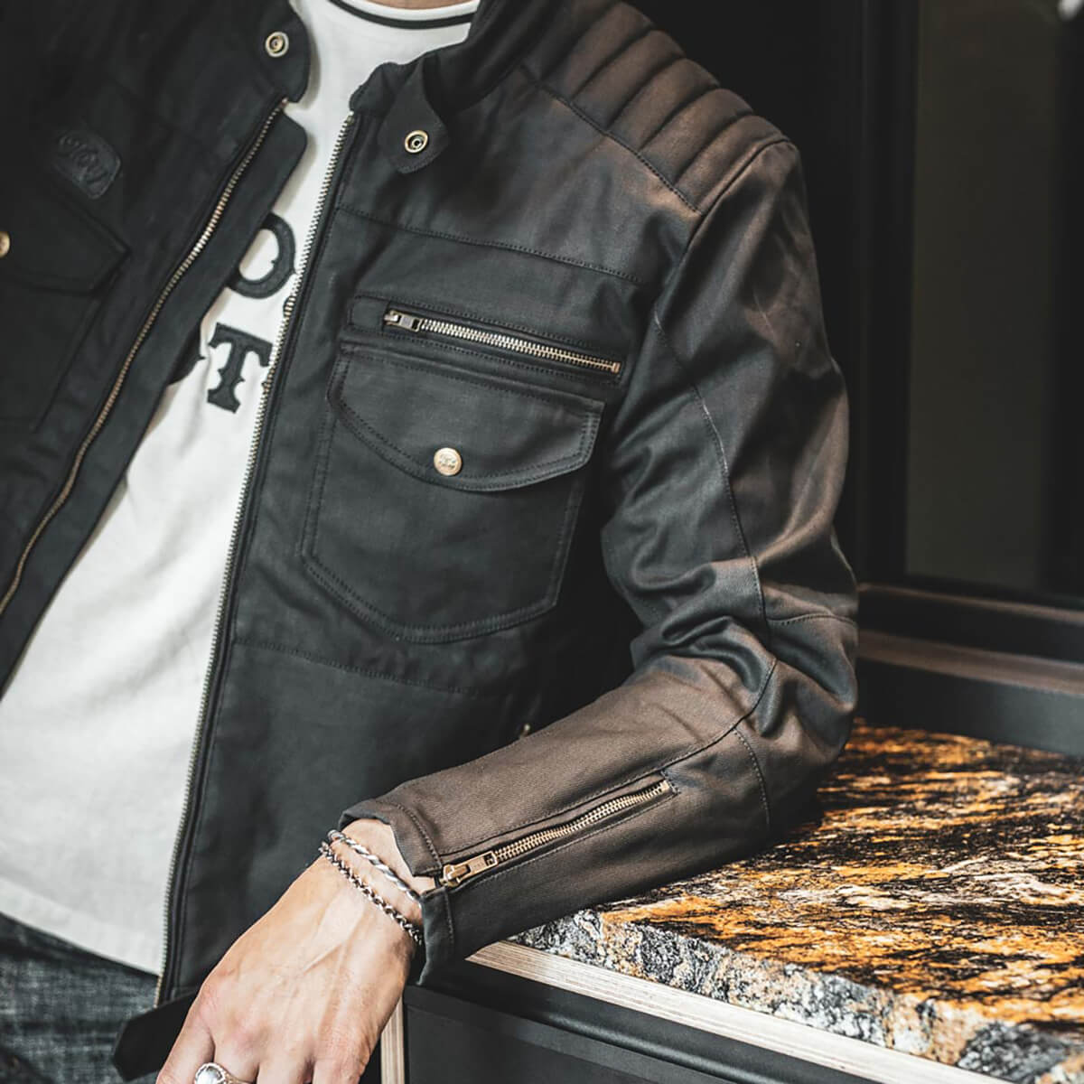 試着無料】エイジオブグローリー ワーカー - バイク ジャケット ワーク