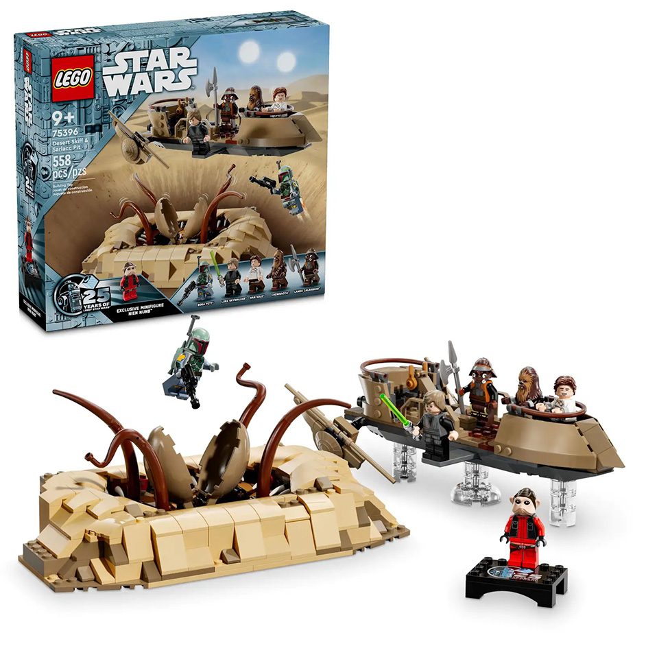 LEGO® Star Wars 75396 Desert Skiff & Sarlacc Pit | JBF Toys and Trains