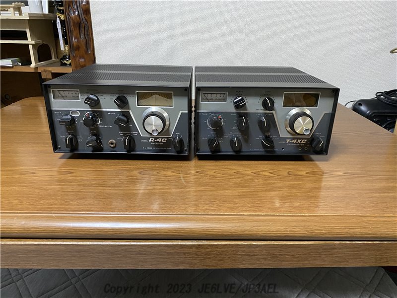 E) DRAKE T-4XC 送信機