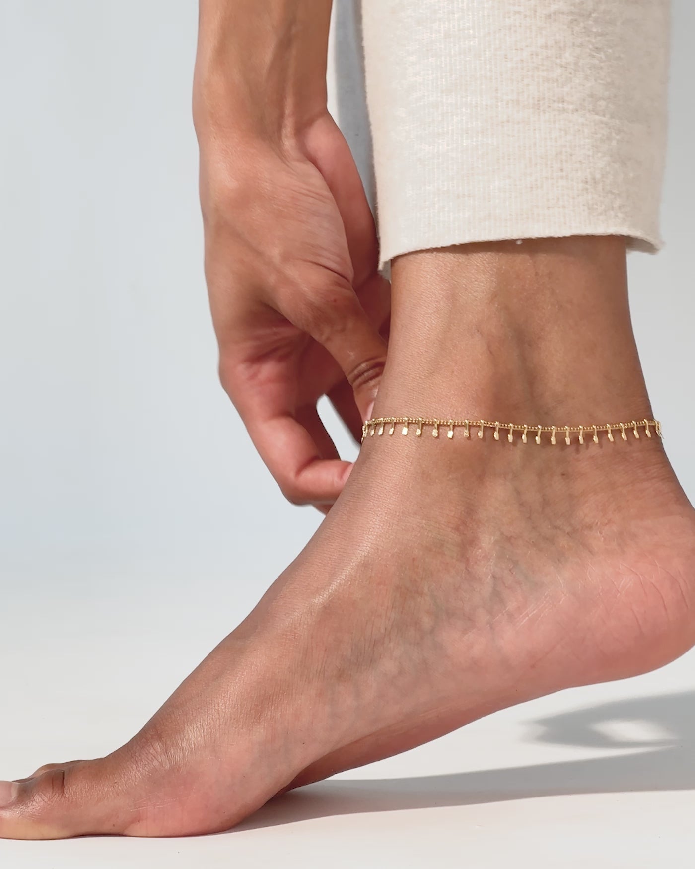 JENNY BIRD/ジェニー バード】ANKLET S Surfside Anklet - Silver