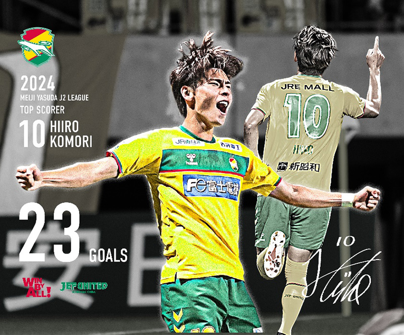 ジェフユナイテッド千葉ユニフォーム 小森飛絢 No.41 2XO ジェフ