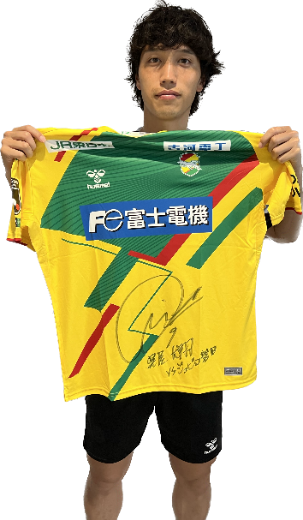 ジェフ千葉 ジェフくじ ユニホーム ① 横山選手 サイン ジェフ千葉