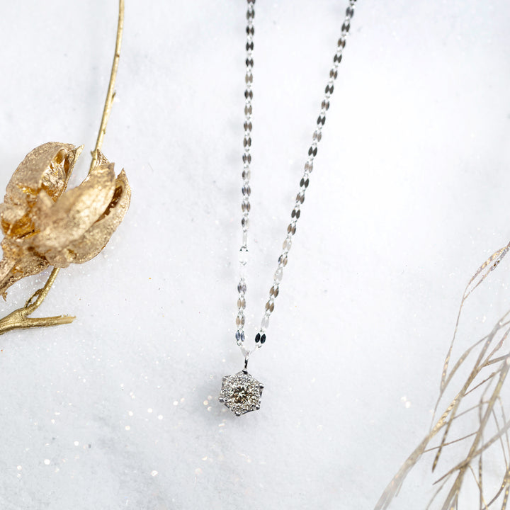 Daisylin Power Stone ブローチネックレス daisy necklace(brooch