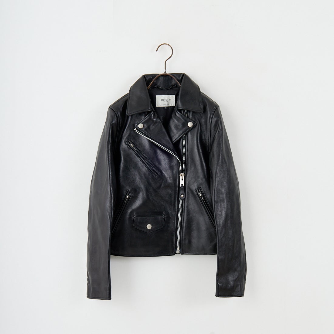 ジーンズファクトリークローズ] ラムレザーボンバージャケット JEANS