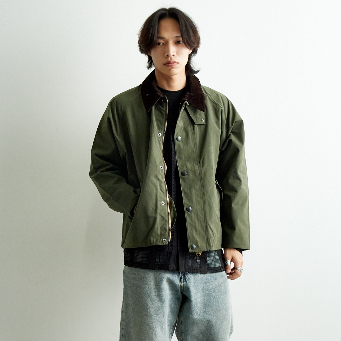 Barbour バブアー Spey スペイ M セージグリーン barbour SPEY サイズS