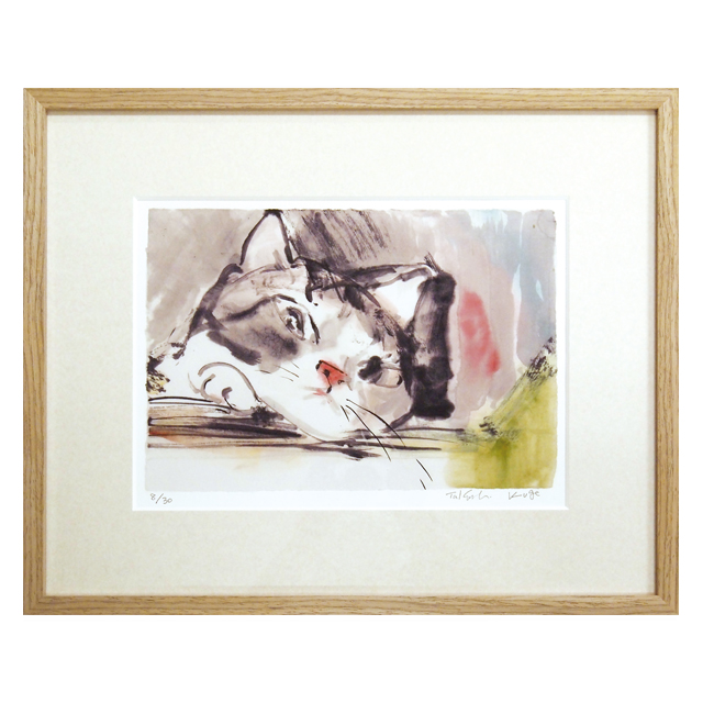 ☆新品 久下貴史 マンハッタナーズ MAHATTNER'S 版画☆ 久下貴史