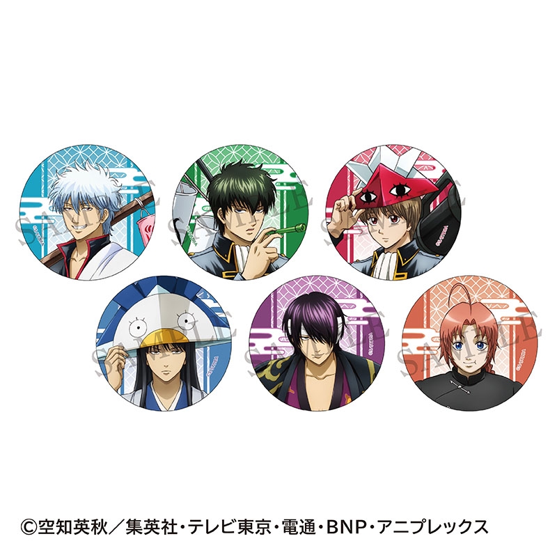 銀魂アニカフェ缶バッジ坂田銀時9点セット