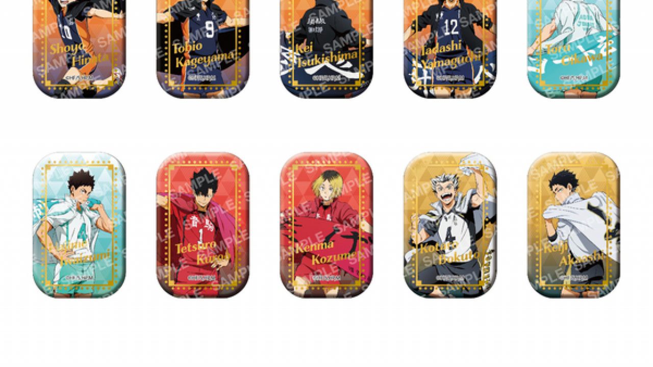 ハイキュー!! セブンネット限定 スクエア缶バッジ 赤葦京治 ハイキュー