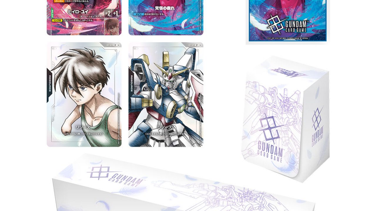 ガンダムカードゲーム プレミアムグッズセット-新機動戦記ガンダムW