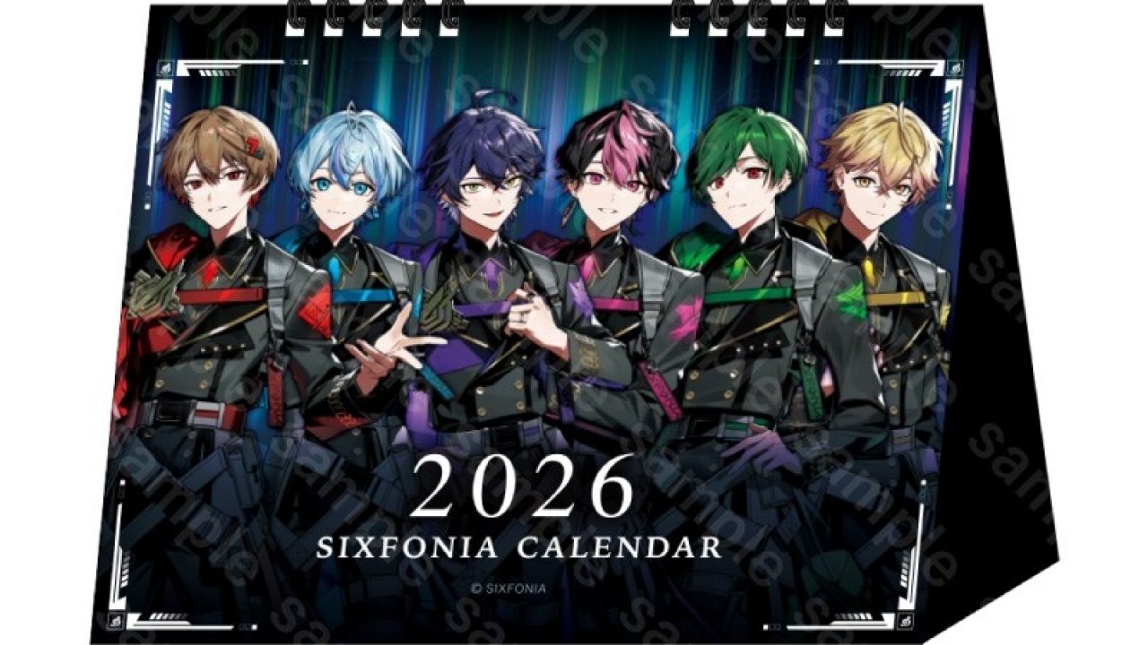 シクフォニ 2026年卓上カレンダー | j-hobby Collection