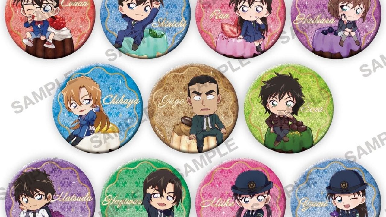名探偵コナン」キラキラ缶バッジコレクション カヌレver. | j-hobby