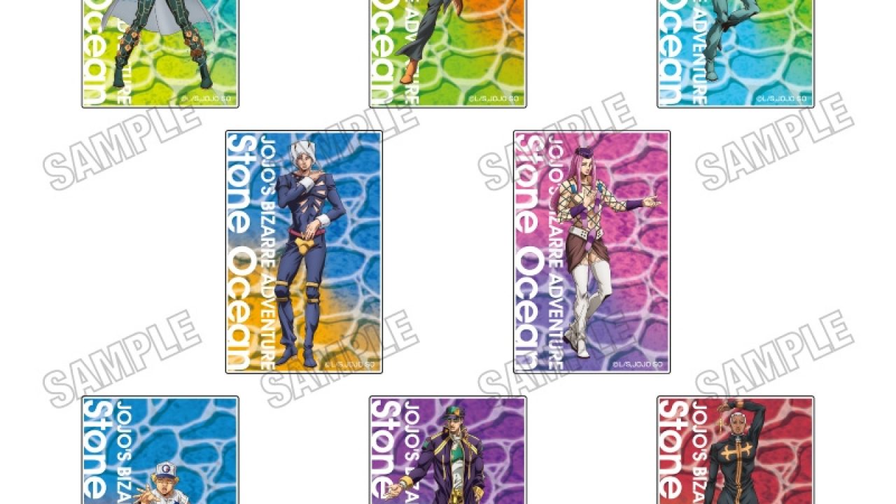 アニメ『ジョジョの奇妙な冒険 ストーンオーシャン』 アクリルブロック