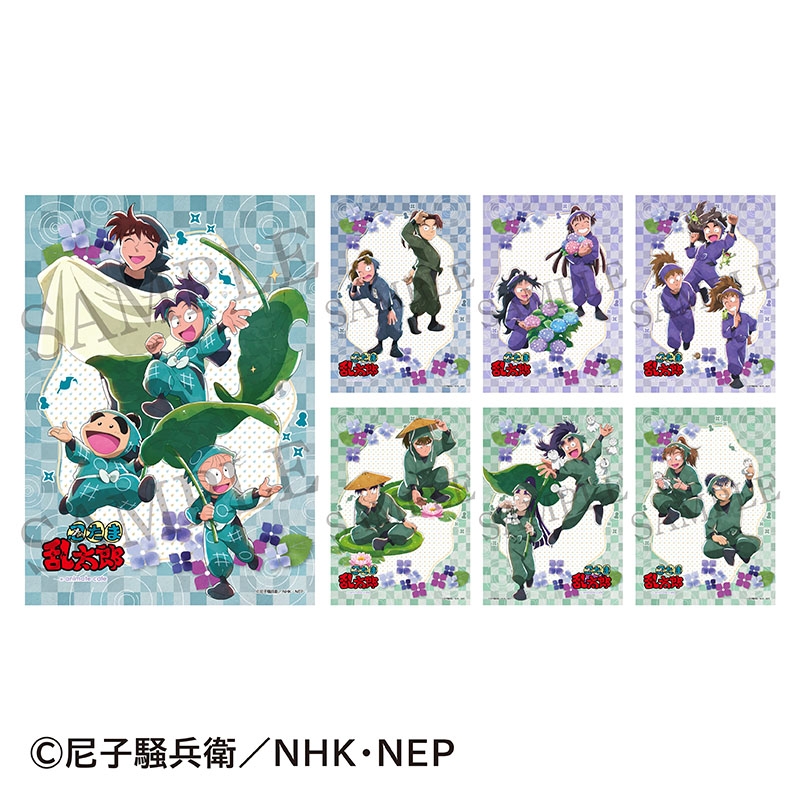 忍たま乱太郎 缶ケース セット アニメイトカフェ 梅雨の日 ピクニック