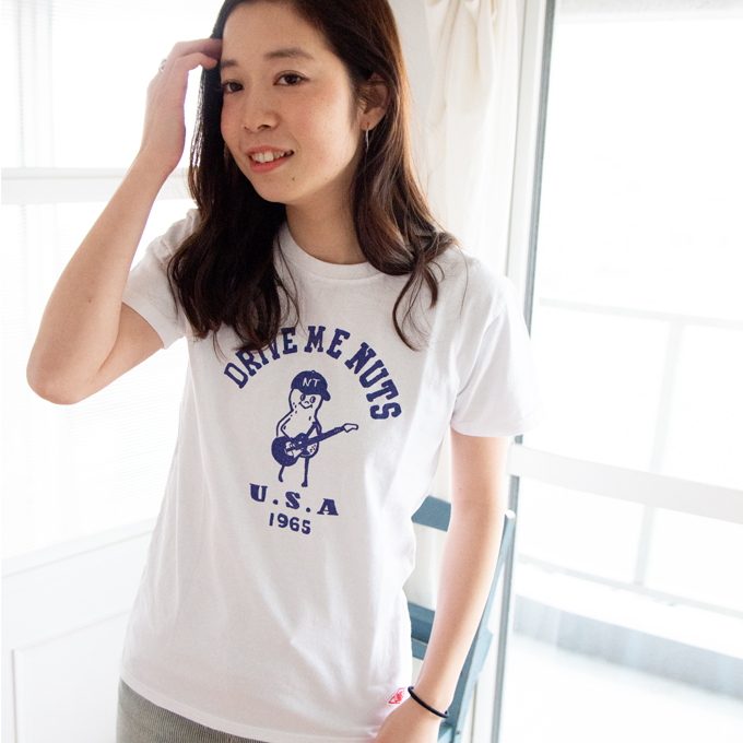 ピーナッツくん AC部 Tシャツ 白 XL Post by オシャレになりたい