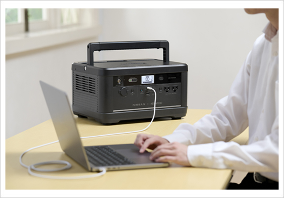 リユースバッテリー内蔵ポータブル電源 600Wh IPB01G | JVCケンウッド