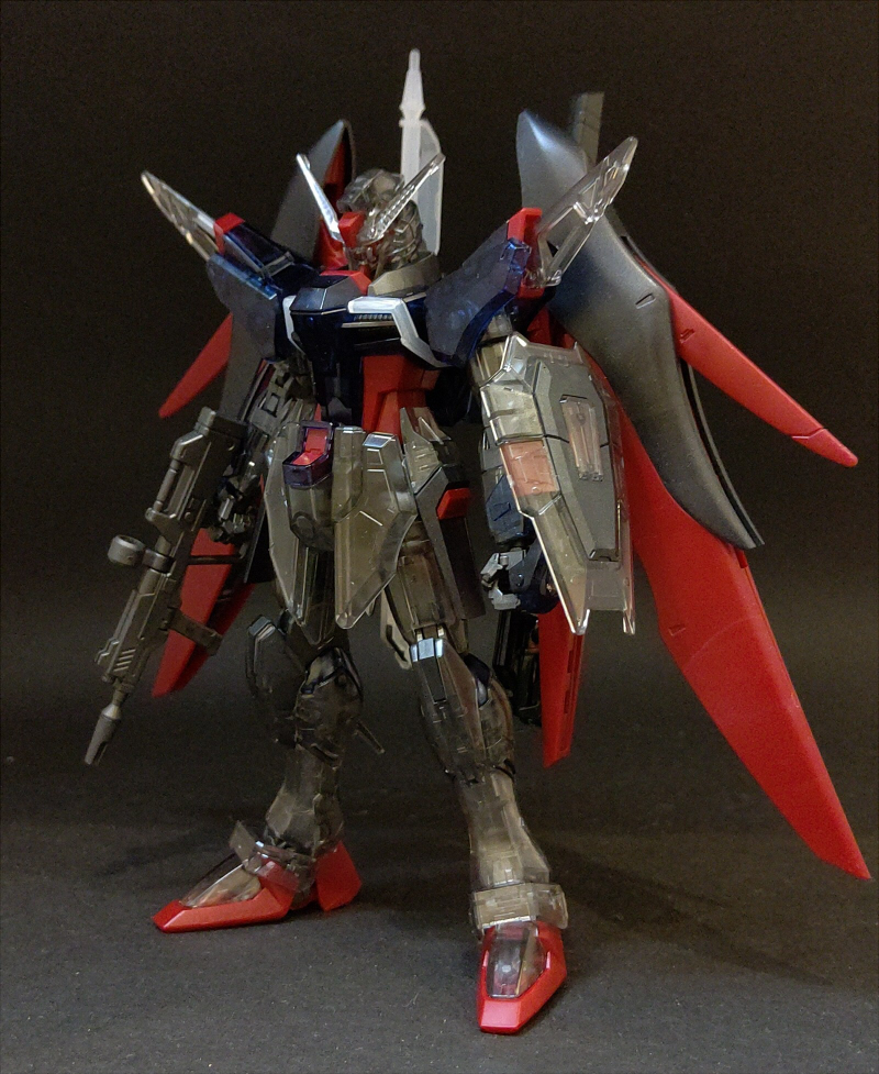 ガンプラ製作記]HGデスティニーガンダムSpecⅡクリアカラー