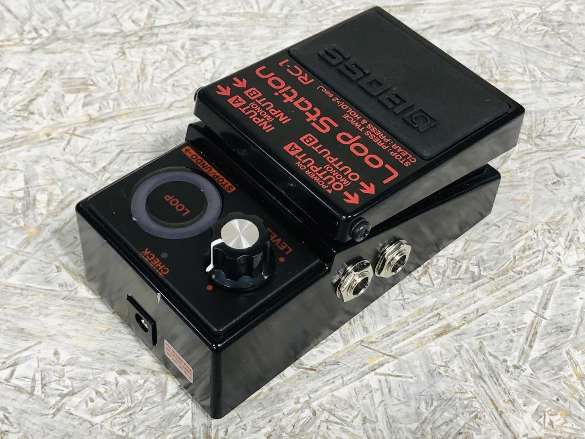 限定カラー】BOSS RC-1 Loop Station 限定ブラックカラー BOSS RC-1-BK